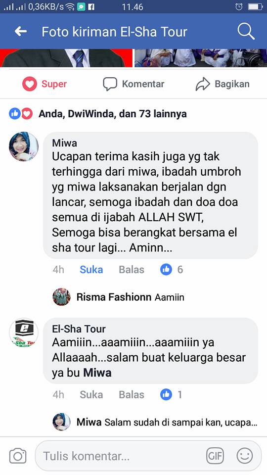 testimoni elshatour.com
